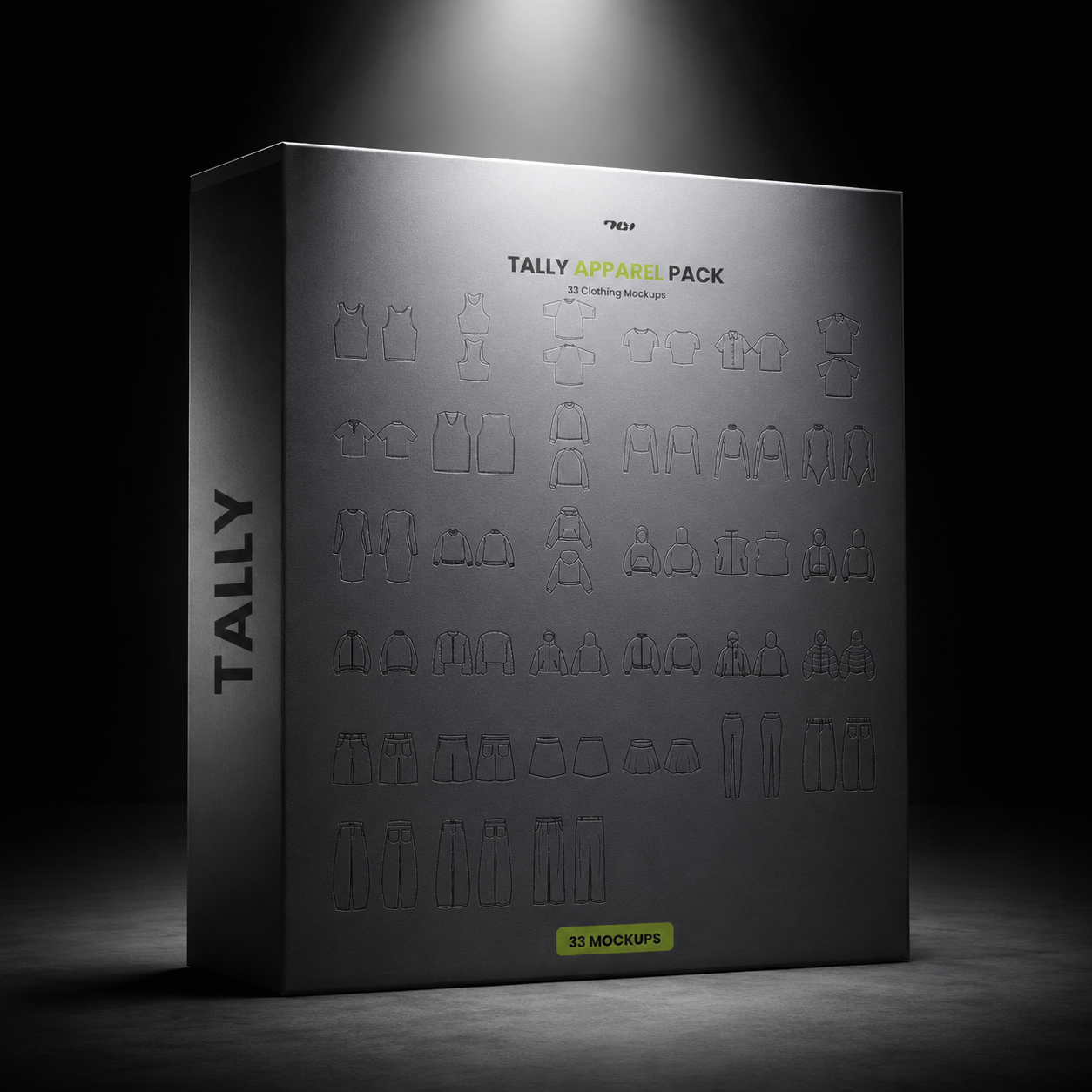 TALLY mockup for Procreate